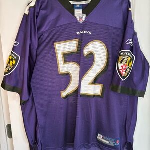 NFL Ray Lewis Ravens Home Men's Jersey XL